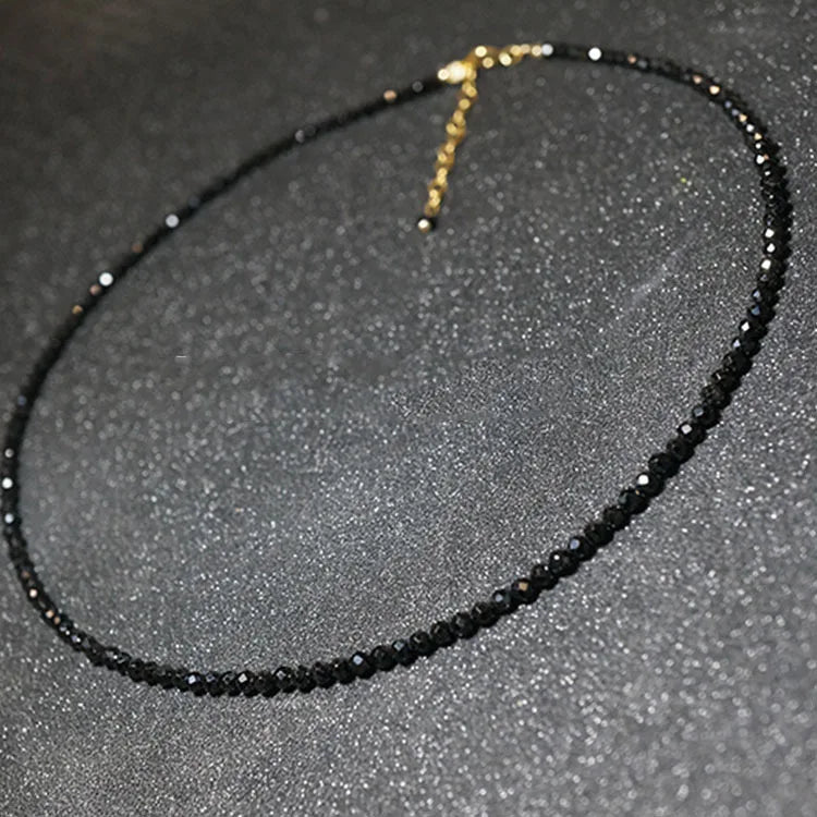 Elegant Black Beads Choker Necklace for Women - Top-Rated Party Jewelry by Fashion Brand Black
