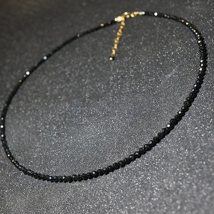 Elegant Black Beads Choker Necklace for Women - Top-Rated Party Jewelry by Fashion Brand Black