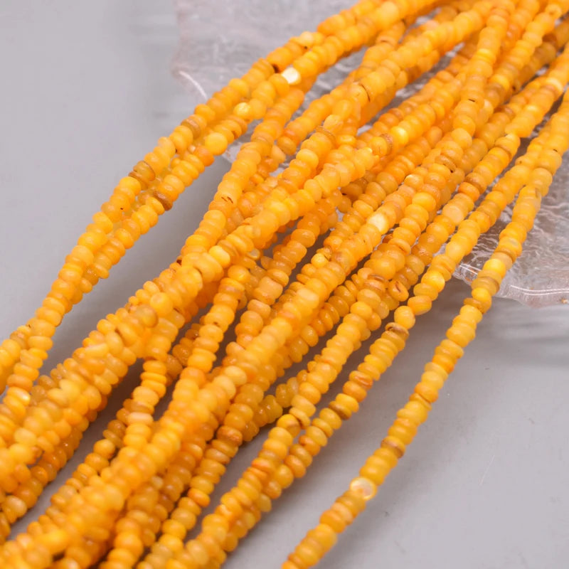 Natural Freshwater Mother of Pearl Shell Beads for DIY Jewelry Making