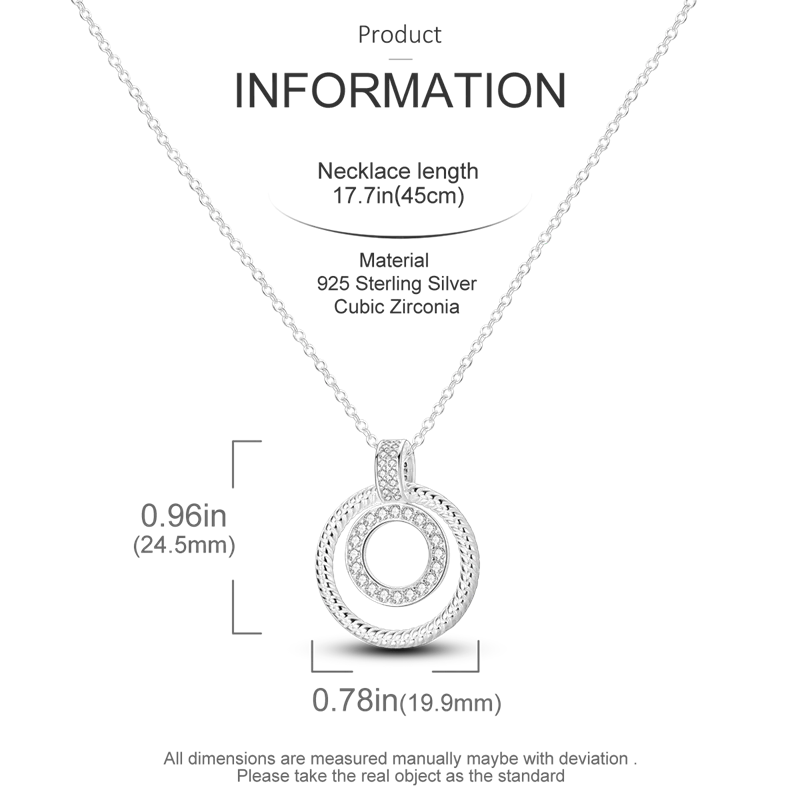 925 Sterling Silver Firefly Heart Zircon Pendant Necklace for Women Anniversary Birthday Gifts KTN011