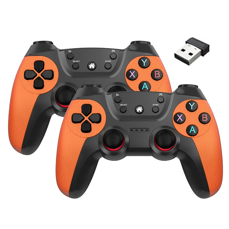 BOYHOM Wireless 2.4G Dual Game Controller For Android Linux PC Smart TV Game Box Phone