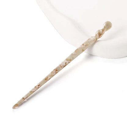 Vintage Chinese Style Acetate Resin Hair Sticks for Women Weddings