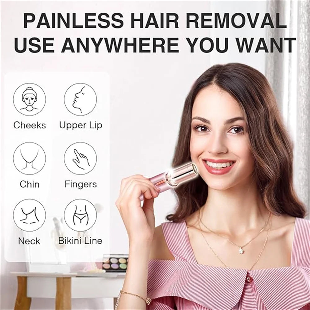 Facial Hair Removal for Women Mini Hair Remover Electric Razor