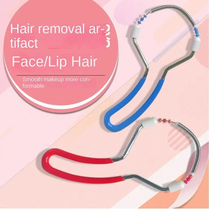Spring Facial Hair Remover Women Portable Threading