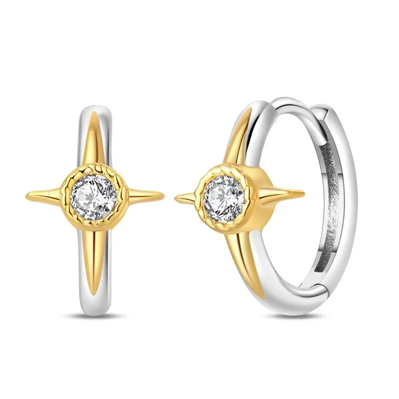 925 Sterling Silver Tulip Hoop Earrings with Dragonfly Firefly Bow Shell Conch and Turtle Designs Fine Jewelry Gifts for Women
