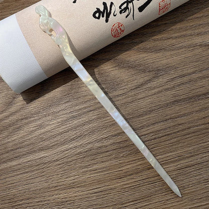 Vintage Chinese Acetate Resin Hair Stick for Women - Elegant Wedding Hairpin Jewelry Accessories