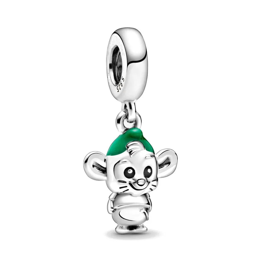 925 Silver Dress Pendant Charms for European Bracelets P209