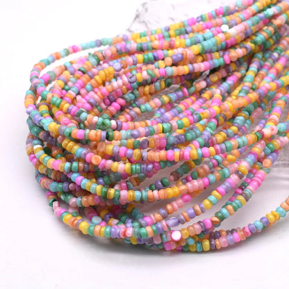 Natural Freshwater Mother of Pearl Shell Beads for DIY Jewelry Making