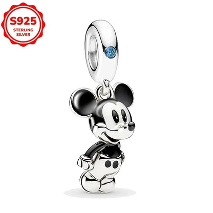 Disney 925 Sterling Silver Pixar Character Bead Charm