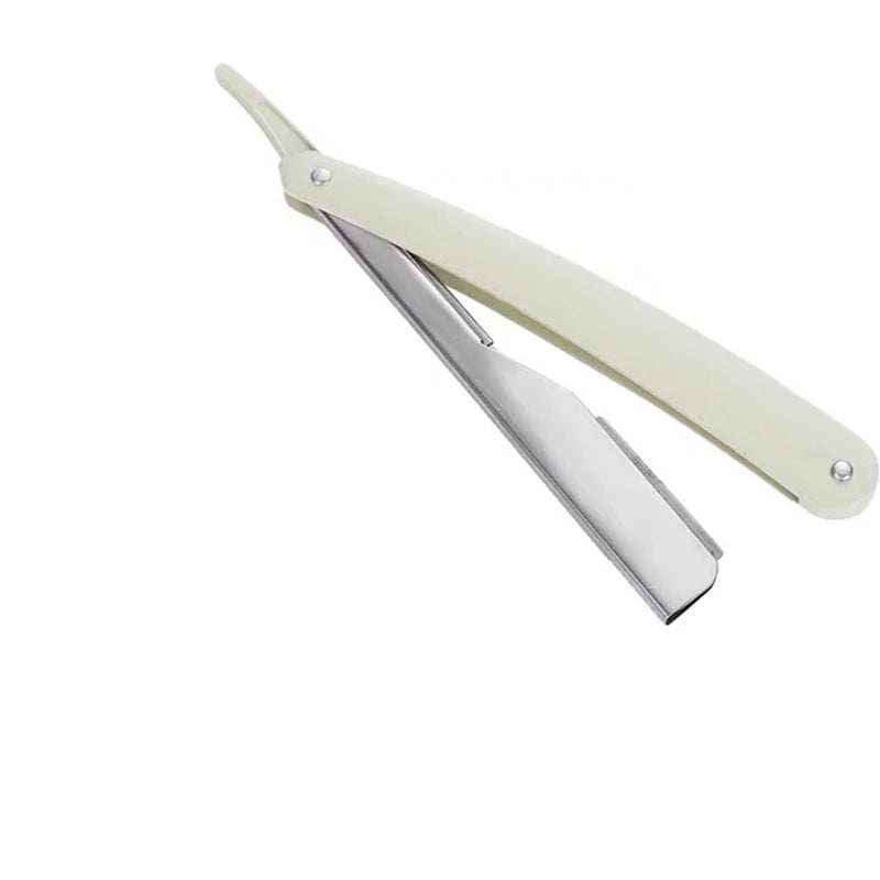 Manual Shaver for Men Stainless Steel Safety Razor Barbershop Quality Easy to Use with Replacement Blades