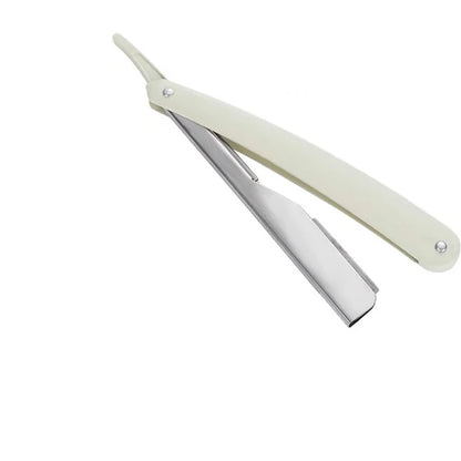 Manual Shaver for Men Stainless Steel Safety Razor Barbershop Quality Easy to Use with Replacement Blades