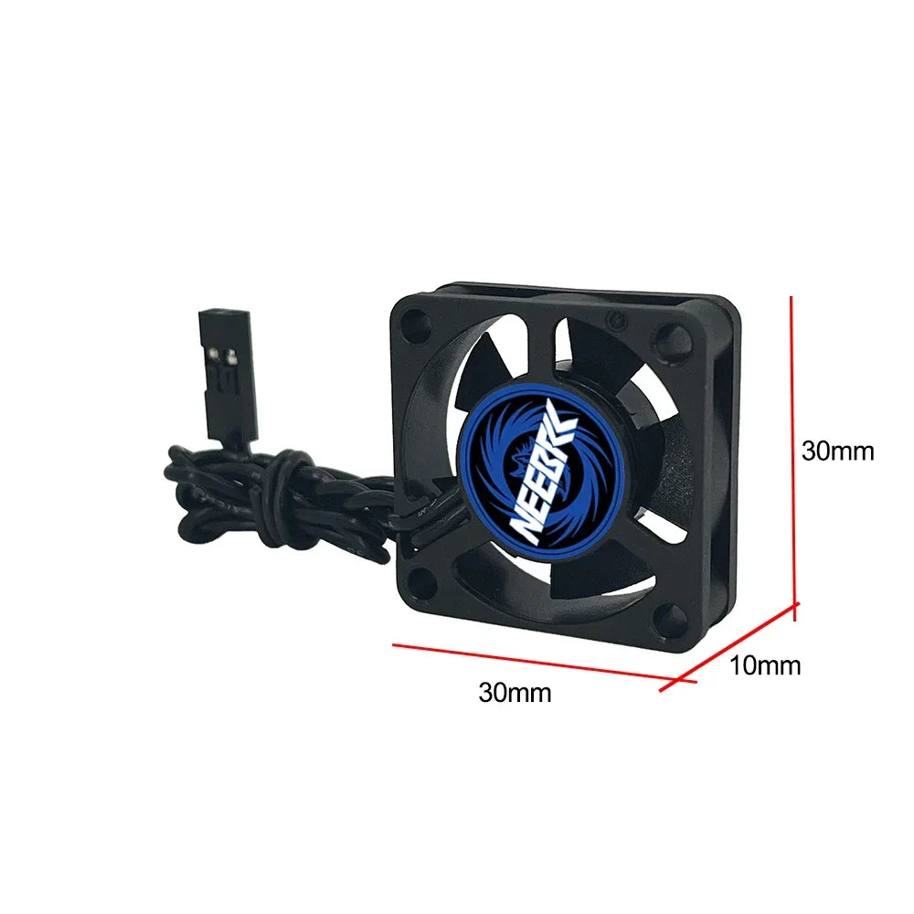 RC Motor Fan Cooling Heatsink 25-50mm High Wind Rapid Cool