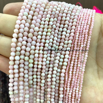 Elegant Faceted Aquamarine Beads for DIY Jewelry Making Bracelet Accessories