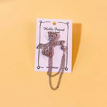 Men and Women Tassel Chain Suit Brooch Alloy Fashion Accessory H1337 14