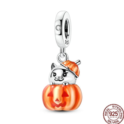 925 Sterling Silver Heart Family Charm Bead With Zircon
