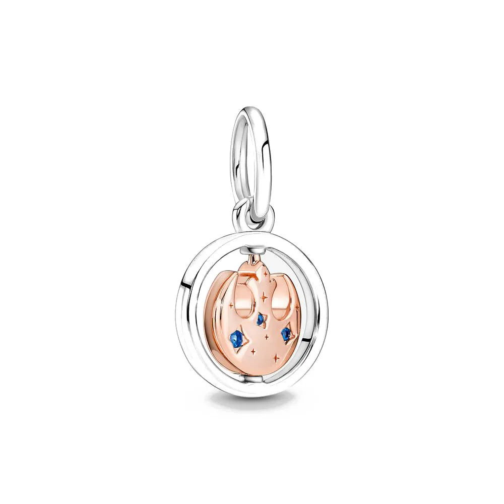 Rose Gold Padlock Heart Key Pendant Necklace for Women 925 Silver with Zircon Beads P1049