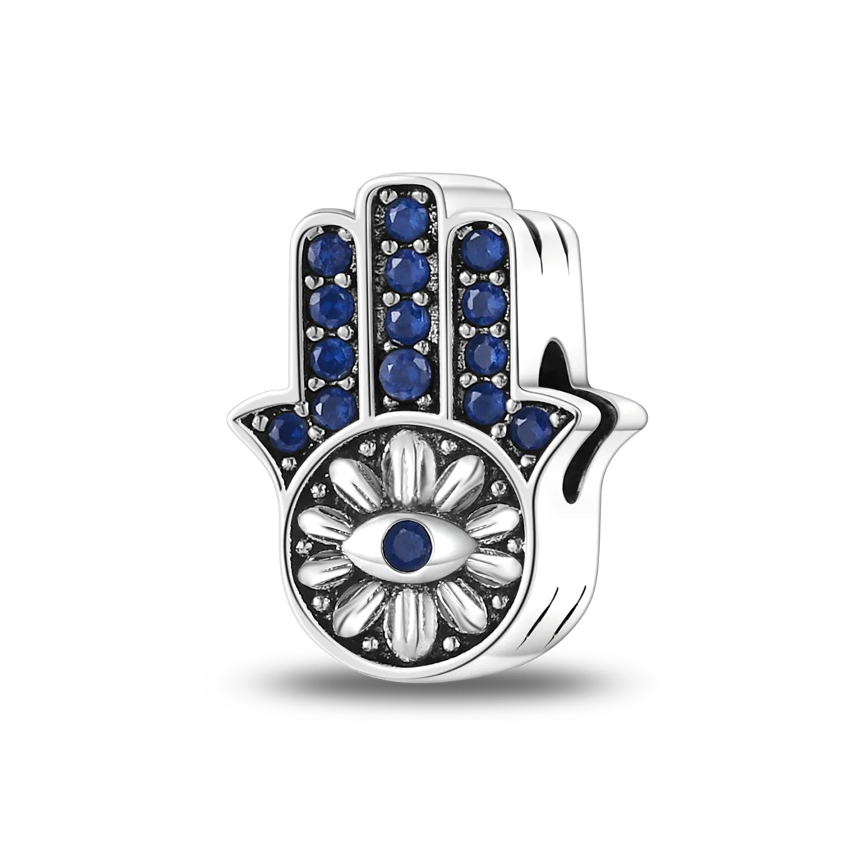 CharmBeads 925 Silver Blue Series DIY Bracelet Charms Top Rated Fashion Pendants KTC212