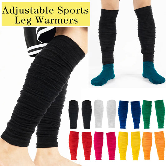 Extra Long Convertible Footsocks Leg Warmers Compression