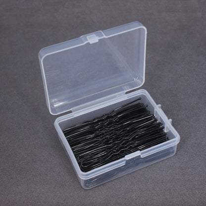 Elegant U Shaped Hairpins Set for Bridal and Fashion Hair Styling