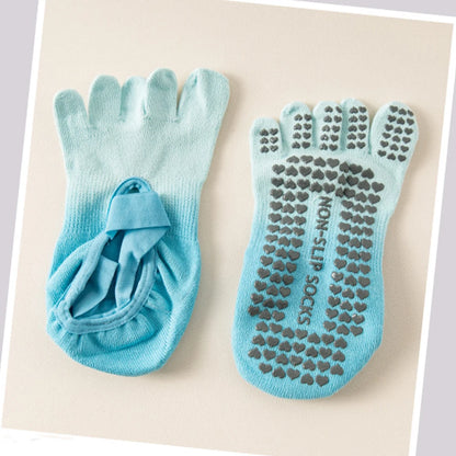 Premium Yoga Toe Socks Low Cut Tie Dye Breathable Moisture