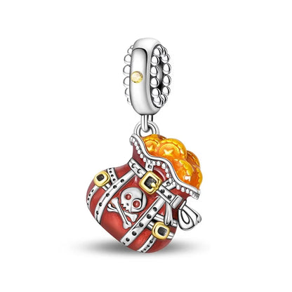 925 Sterling Silver Butterfly Clip Dangle Charms For Women