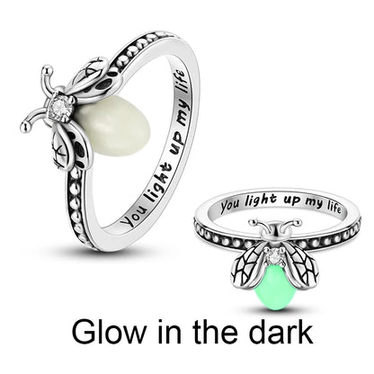 925 Sterling Silver Heart Shaped Zircon Starmoon Ring for Women - Fine Engagement and Wedding Jewelry Gifts SER304