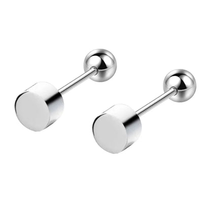 Elegant 925 Sterling Silver Star Cube Stud Earrings for Women by GaaBou