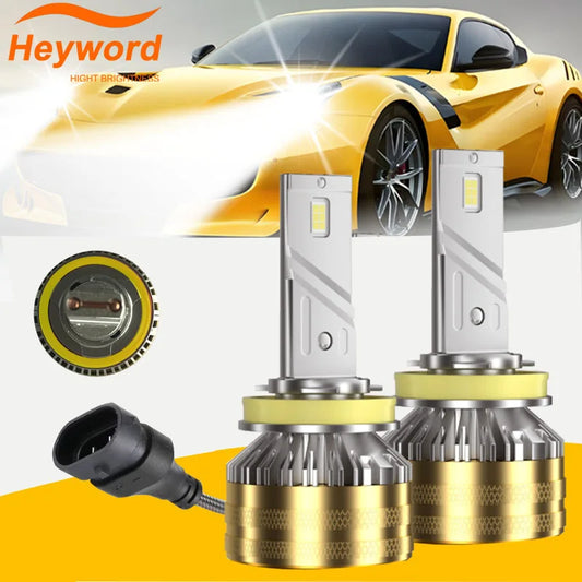Heyword 12V 110W Led Truck Headlight Bulbs 6000K Pair