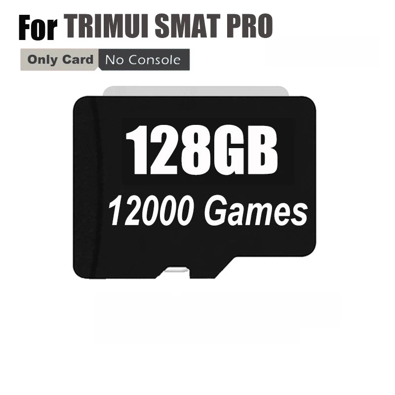 SD Card For TRIMUI Smart Pro Handheld Game Console 4.96 Inch IPS Linux TF Card With 10,000 Games And RGB Joystick Support