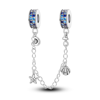 CharmBeads 925 Silver Blue Series DIY Bracelet Charms Top Rated Fashion Pendants KTC687