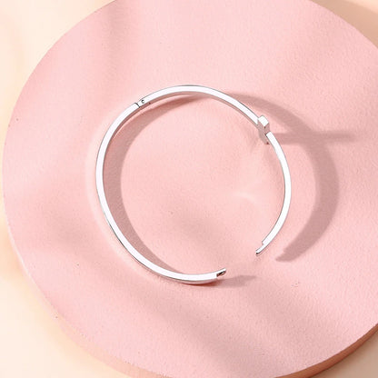 Elegant Crystal Cross Cuff Bracelets for Women and Girls - Perfect Friendship Jewelry Gift