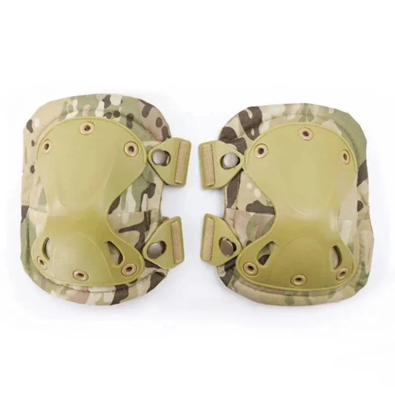 Outdoor Tactical Protective Gear Set Of 4 Knee And Elbow Pads Light Knee pads