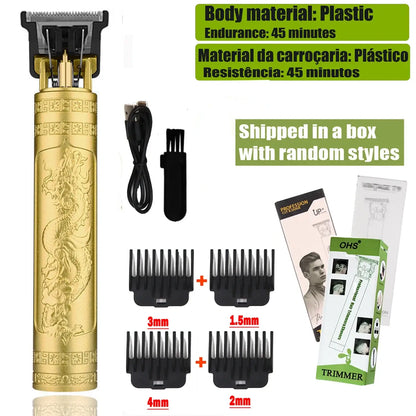 OHS Rechargeable Vintage T9 Cordless Hair Clipper Trimmer OHS H2 DRAGON