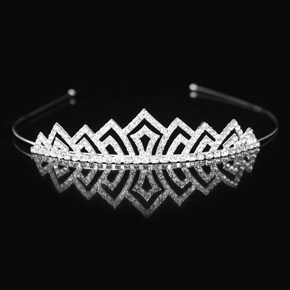 Elegant Crystal Princess Tiaras for Girls Wedding Party Hair Accessories