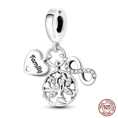 Sterling Silver Camera Coffee Cup Charm Beads for Qikaola Bracelet Jewelry DIY