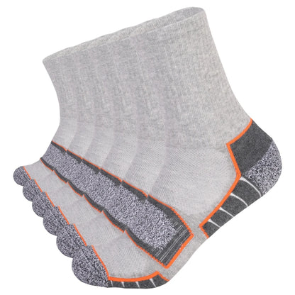 6 Pairs Heavy Cushion Hiking Socks Unisex Sizes 35 To 50