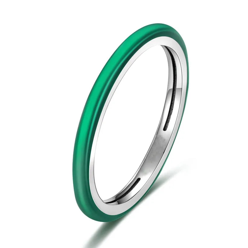 Luxury Silver Plated Stackable Ring with Real Infinite Flower Design for Women's Engagement and Wedding Parties PTR073