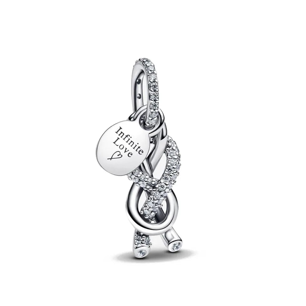 Exquisite 925 Silver Pumpkin Kettle Cup Firefly Butterfly Pendant for European Original Bracelet DIY Jewelry