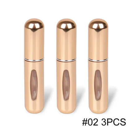 Mini Perfume Atomizer 5ml Refillable Travel Spray Bottle Portable Cosmetic Dispenser