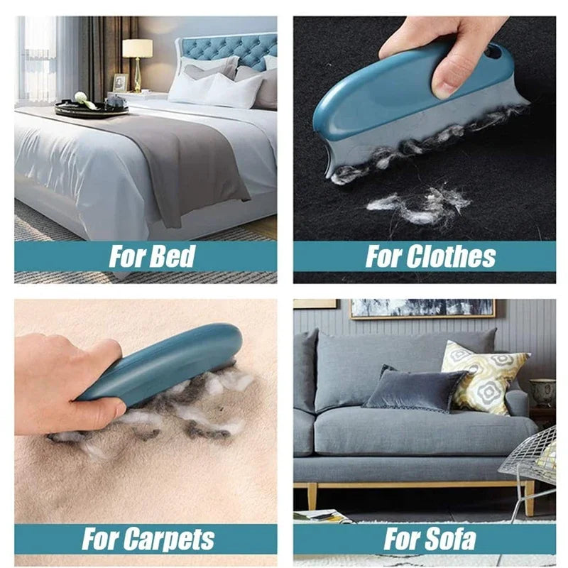 Effective Pet Hair Remover Brush for Cats and Dogs Fur Clean