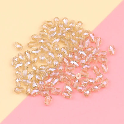 Exquisite Austrian Crystal Beads 3x5mm 100PCS for DIY Jewelry Bracelets and Necklaces