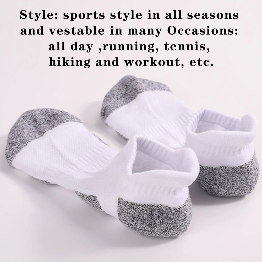 Thick Towel Bottom Non Slip Cotton Sports Socks Unisex