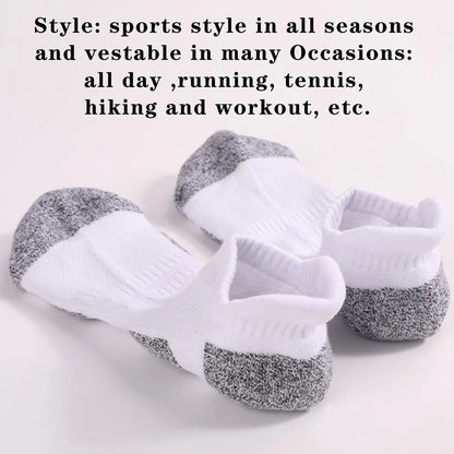 Thick Towel Bottom Non Slip Cotton Sports Socks Unisex