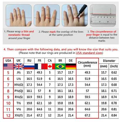 Huitan Vintage Black Heart Rings for Women - Chic Hip Hop Party Jewelry Accessories