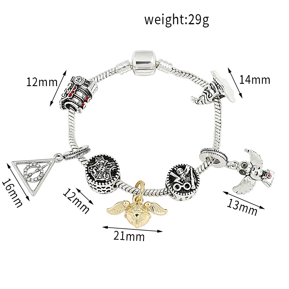Bandai Japanese Metal Charms Bracelet For Girls Cosplay