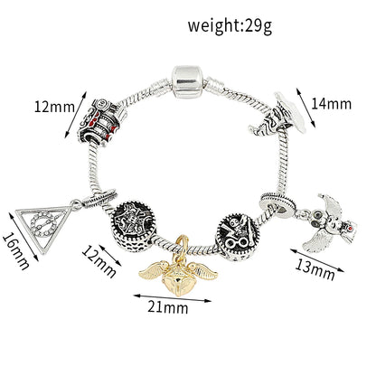 Bandai Japanese Metal Charms Bracelet For Girls Cosplay