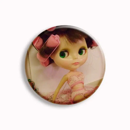 Music Blythe Doll Gothic Style Button Pin Brooch Badge 5