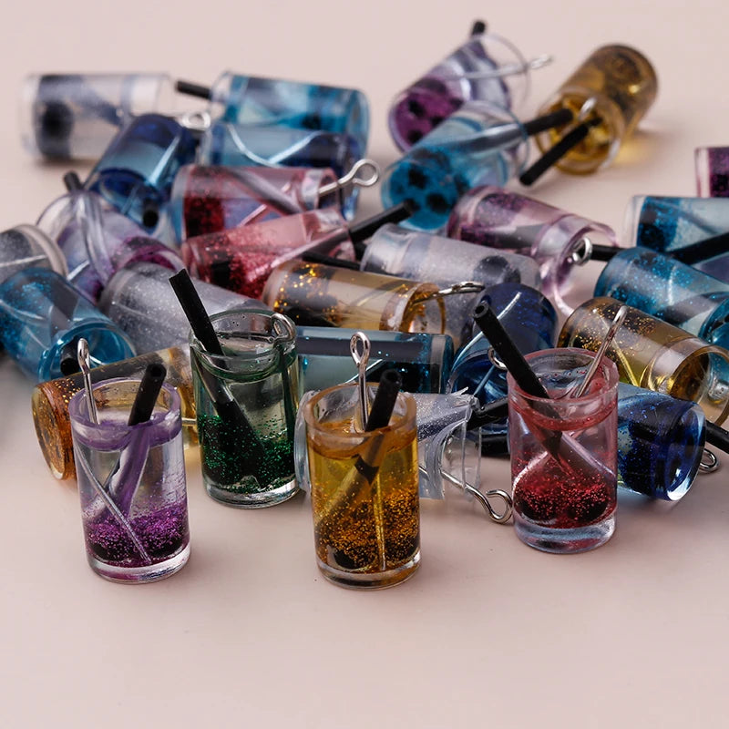 Charming 3D Resin Ice Cream Pendants for DIY Jewelry Creations