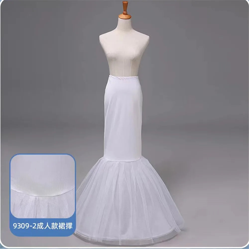 Elegant Bridal Crinoline Petticoat Underskirt for Ball Gown Dresses