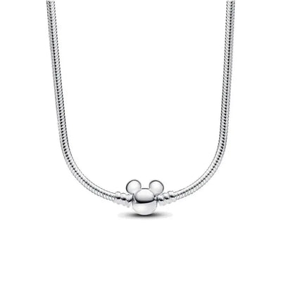 New 925 Sterling Silver Heart-Shaped Necklace with Purple Blue and Green Zircon for Exquisite Jewelry Gifts for Women